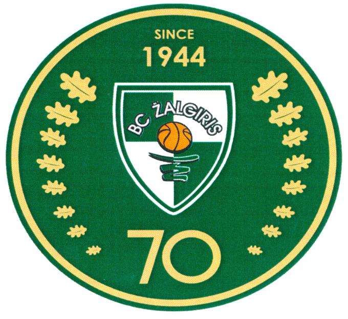 Prekės ženklas: BC ŽALGIRIS 70 SINCE 1944